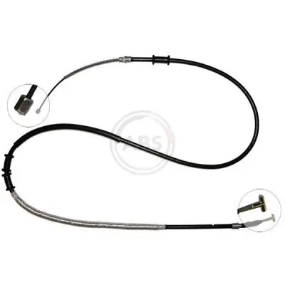 Cable de accionamiento, freno de estacionamiento A.B.S. K18028 Alta Calidad